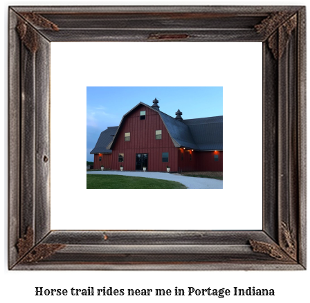 horse trail rides near me in Portage, Indiana